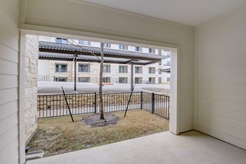 Private Yards Available at Three Hills Luxury Apartments